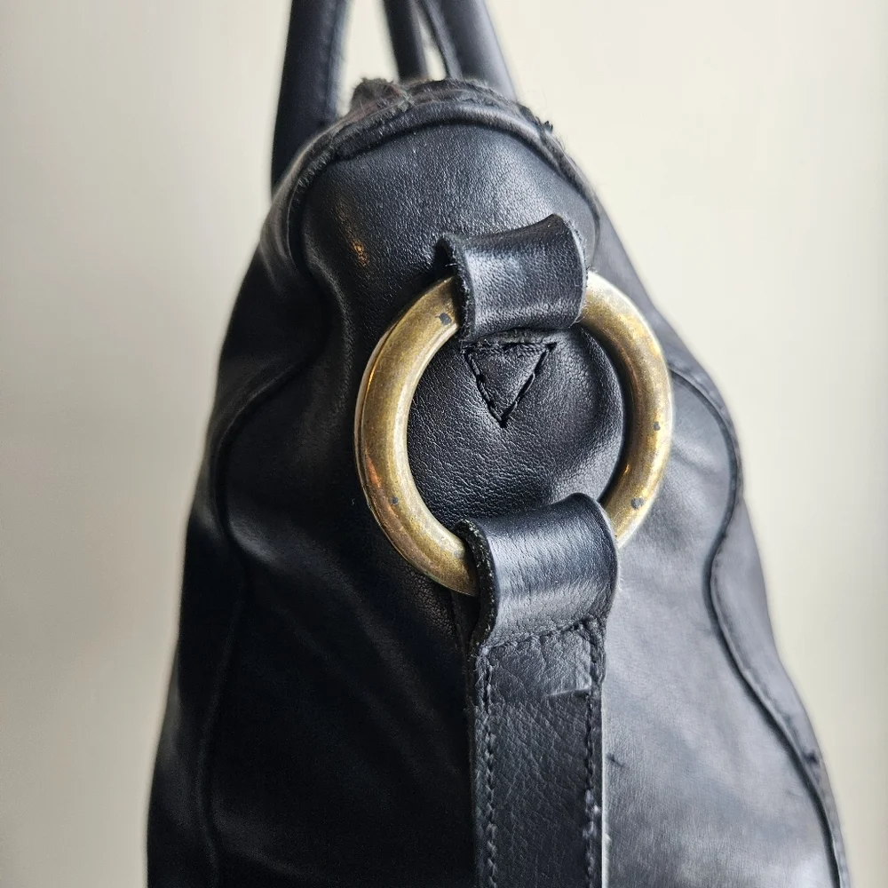 Madewell Black Prague Satchel Bag - Picture 8 of 16